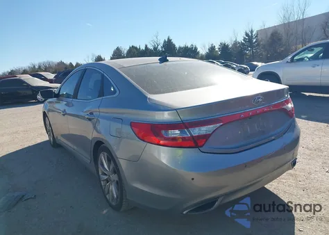 2013 Hyundai Azera из США, поврежденный, VIN KMHFH4JG1DA279055